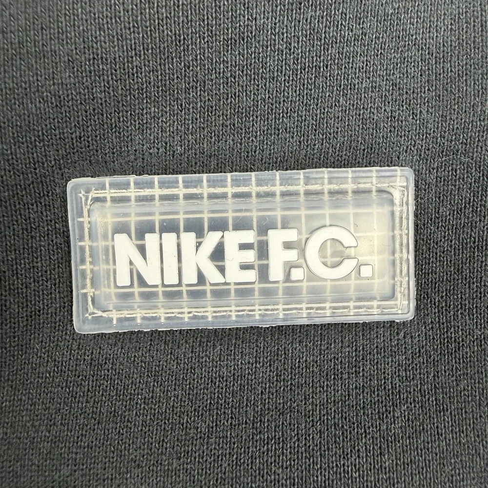 Nike Men's F.C. Fleece Jogger Soccer Pants Side Snaps‎ Black Size L, CV1488-010